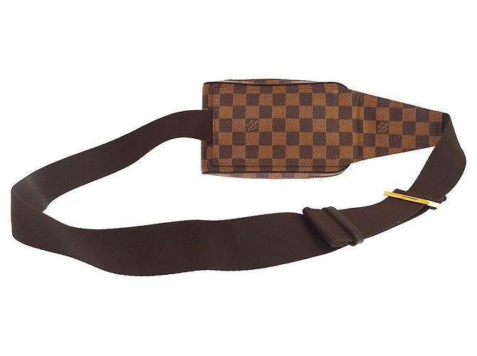 Louis Vuitton Geronimos Waist Damier Marrone - vista 2