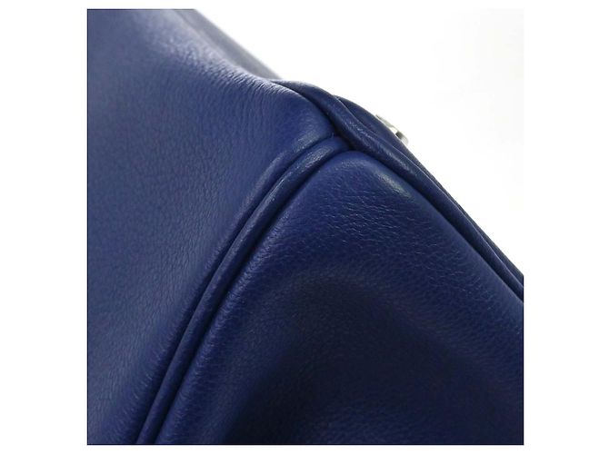 Hermès Hermes Birkin Blue Togo con Hardware Palladium 35 Azul - vista 6