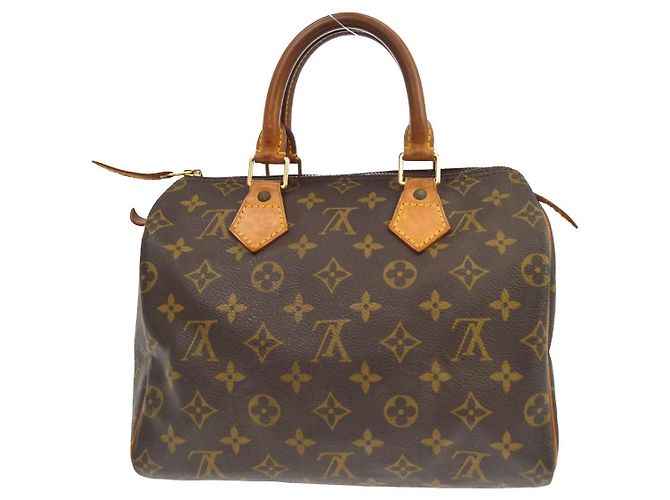 Louis Vuitton Speedy Monogram Canvas 25 Marrone - vista 2