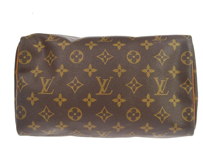 Louis Vuitton Speedy Monogram Canvas 25 Marrone - vista 3