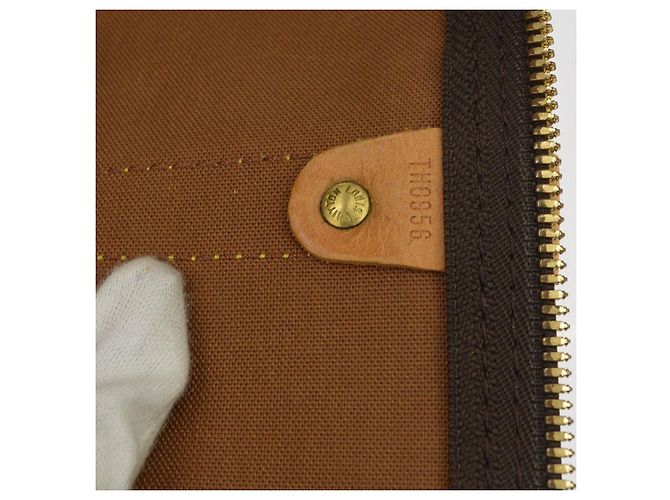 Louis Vuitton Keepall Bandouliere Monogram Canvas 50 Marron - vue 5