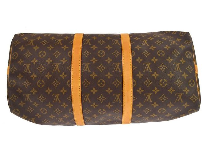 Louis Vuitton Keepall Bandouliere Monogram Canvas 50 Marron - vue 7