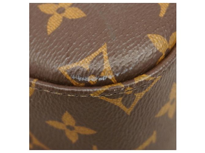 Sac à épaule Louis Vuitton Monogram Slouchy PM Marron - vue 6