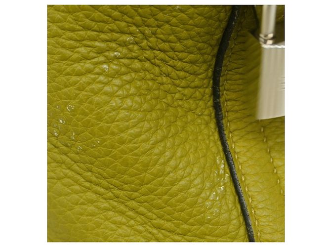 Hermès Sac à main Hermes Bolide 31 Vert - vue 11