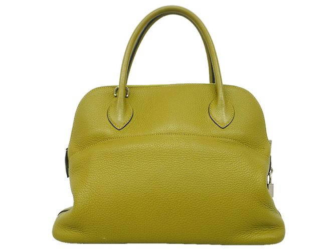 Hermès Sac à main Hermes Bolide 31 Vert - vue 13