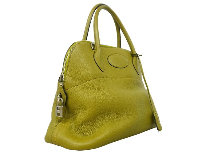 Hermès Sac à main Hermes Bolide 31 Vert - vue 2