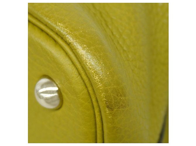 Hermès Sac à main Hermes Bolide 31 Vert - vue 6