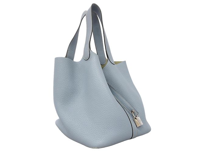 Hermès Hermes Picotin Lock MM Handtasche Blau - Ansicht 2
