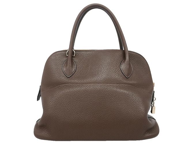 Hermès Hermes Bolide 31 Handtasche Schokolade - Ansicht 11