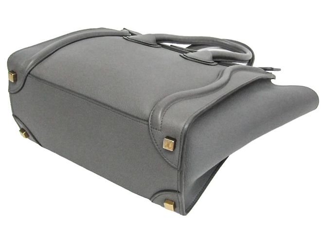 Céline Celine Luggage Smooth Leather Micro Brown - view 2