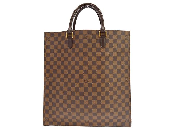 Louis Vuitton Sac Plat Damier PM Marrom - vista 2