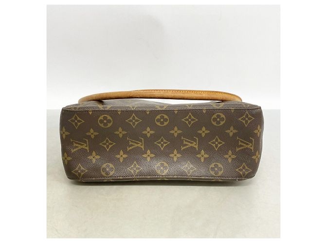 Louis Vuitton Monogram Looping GM Shoulder Bag Brown - view 3