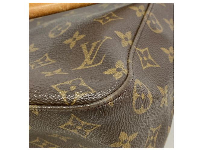 Louis Vuitton Monogram Looping GM Shoulder Bag Brown - view 6