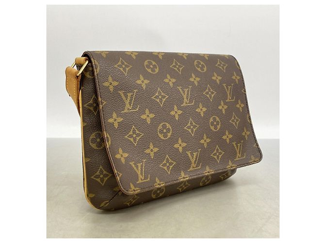 Bolsa de Ombro Louis Vuitton Monogram Musette Tango Marrom - vista 2
