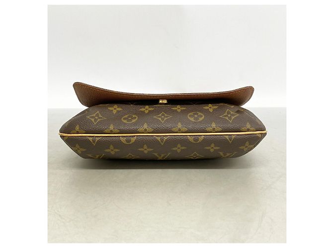 Bolsa de Ombro Louis Vuitton Monogram Musette Tango Marrom - vista 3