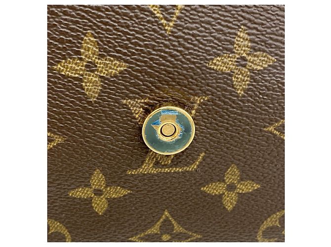 Bolsa de Ombro Louis Vuitton Monogram Musette Tango Marrom - vista 9
