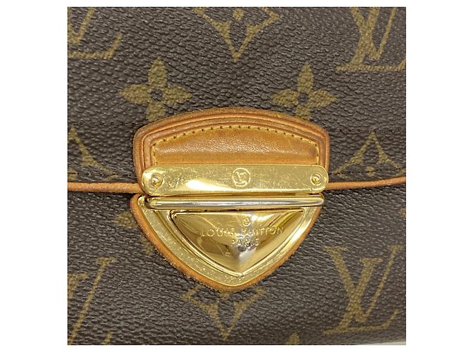 Louis Vuitton Cartera Larga Tri-fold Monogram Eugenie Castaño - vista 11