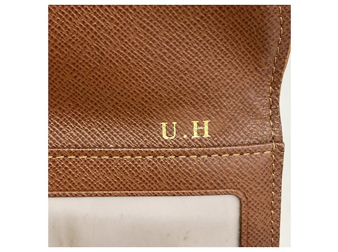 Louis Vuitton Cartera Larga Tri-fold Monogram Eugenie Castaño - vista 5