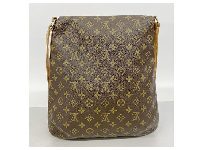 Bolsa de Ombro Louis Vuitton Monogram Musette Marrom - vista 10