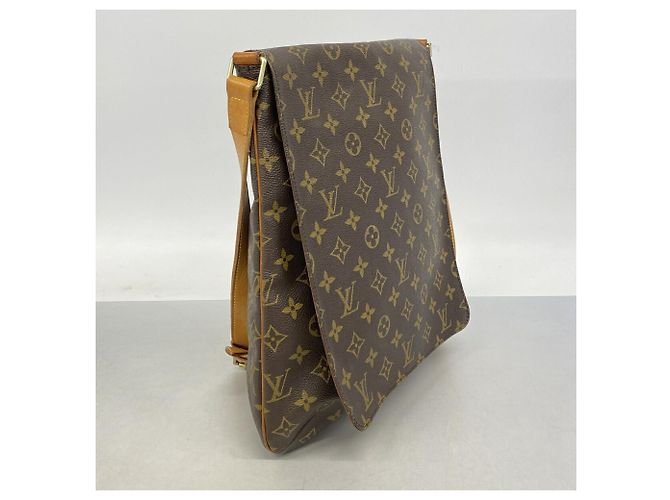 Bolsa de Ombro Louis Vuitton Monogram Musette Marrom - vista 2
