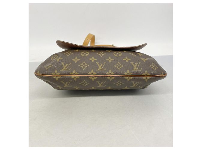 Bolsa de Ombro Louis Vuitton Monogram Musette Marrom - vista 3