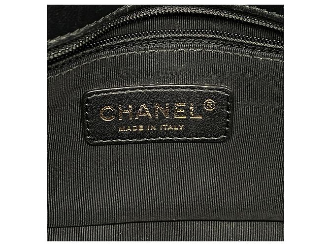 Sac à épaule Chanel Matelassé Noir Blanc - vue 5