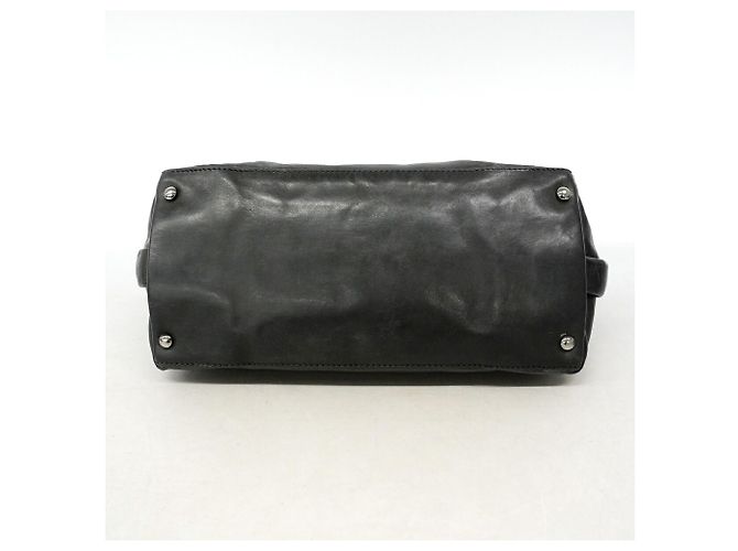 Bolso de hombro Chanel 2.55 Matelassé Negro - vista 3