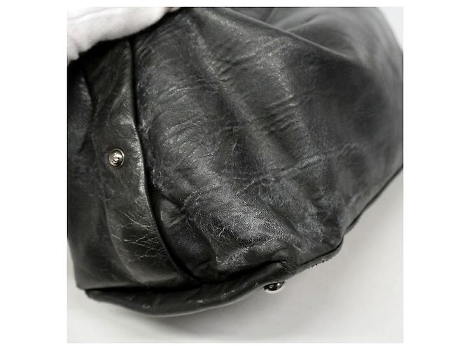 Bolso de hombro Chanel 2.55 Matelassé Negro - vista 9