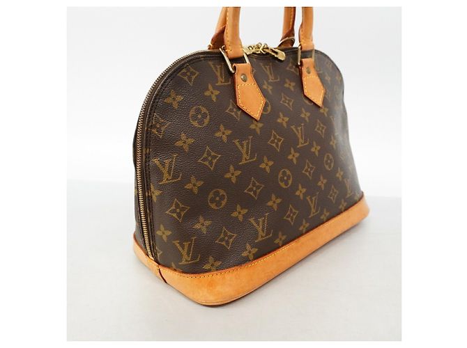 Louis Vuitton Alma Monogram Handtasche M51130 Braun - Ansicht 2