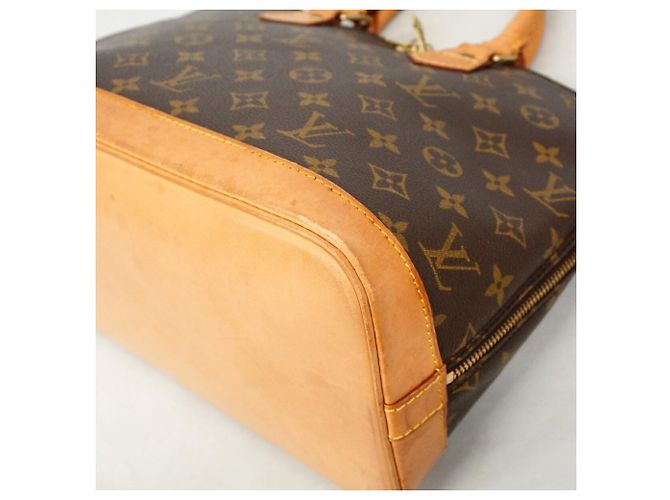 Louis Vuitton Alma Monogram Handtasche M51130 Braun - Ansicht 6
