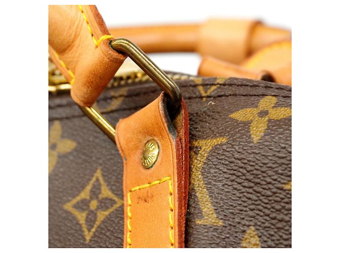 Louis Vuitton Boston Monogram Keepall 55 Marron - vue 10
