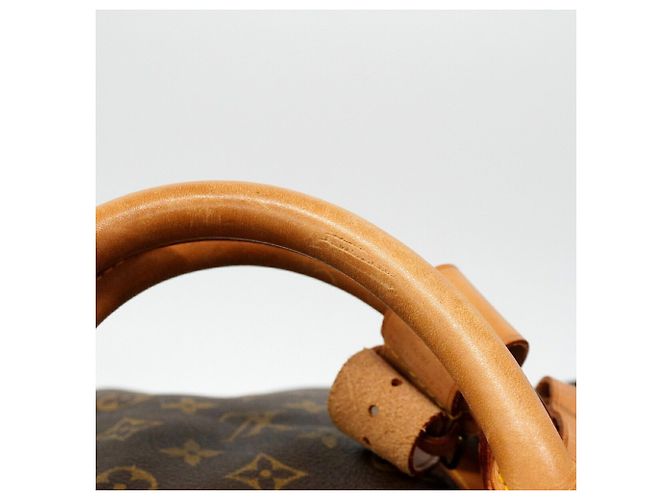 Louis Vuitton Boston Monogram Keepall 55 Marron - vue 7