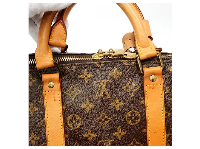 Louis Vuitton Boston Monogram Keepall 55 Marron - vue 9