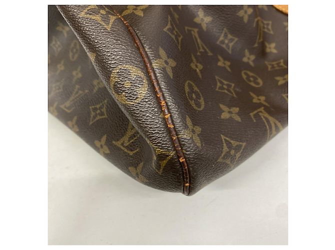 Louis Vuitton Boston Monogram Keepall 60 Castaño - vista 12