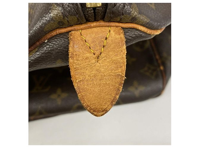 Louis Vuitton Boston Monogram Keepall 60 Castaño - vista 5