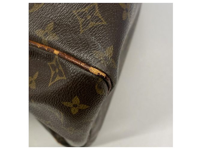 Louis Vuitton Boston Monogram Keepall 60 Castaño - vista 6
