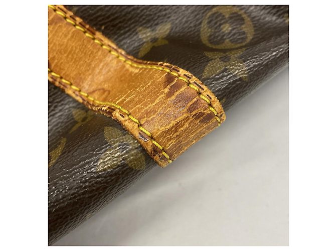 Louis Vuitton Boston Monogram Keepall 60 Castaño - vista 7