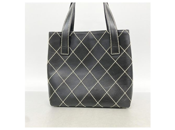 Bolso Tote Chanel de piel negra Negro - vista 11
