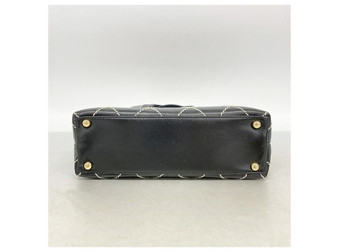 Bolso Tote Chanel de piel negra Negro - vista 3