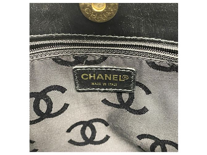 Bolso Tote Chanel de piel negra Negro - vista 5