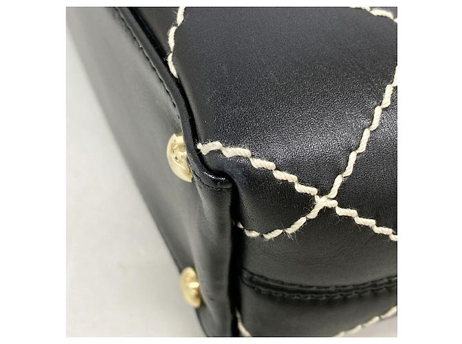 Bolso Tote Chanel de piel negra Negro - vista 7