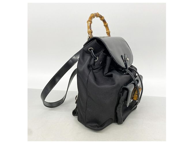 Gucci Black Nylon Backpack - view 2