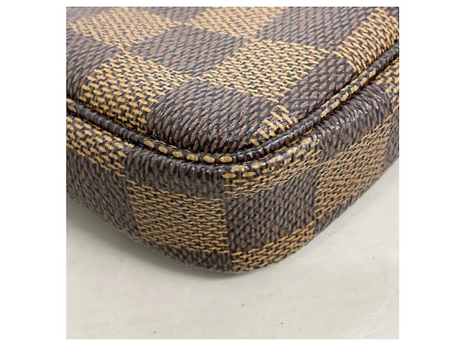 Louis Vuitton Damier Mini Pochette Accessoires Damier ebene - vista 6