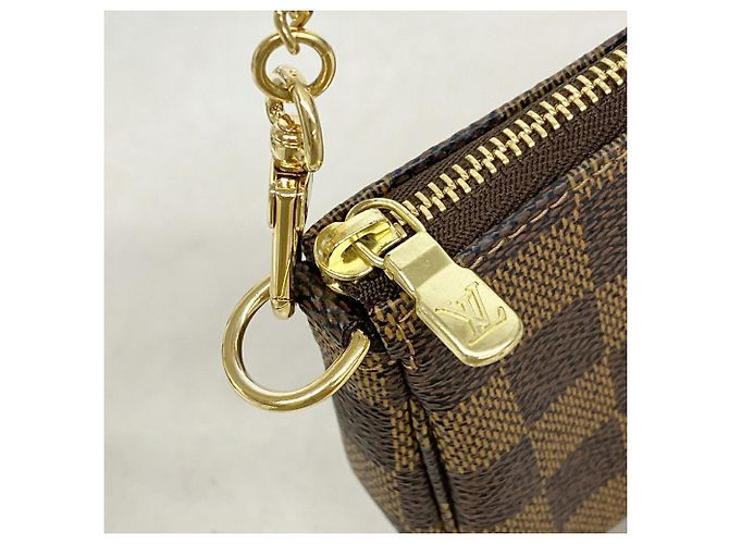 Louis Vuitton Damier Mini Pochette Accessoires Damier ebene - vista 8