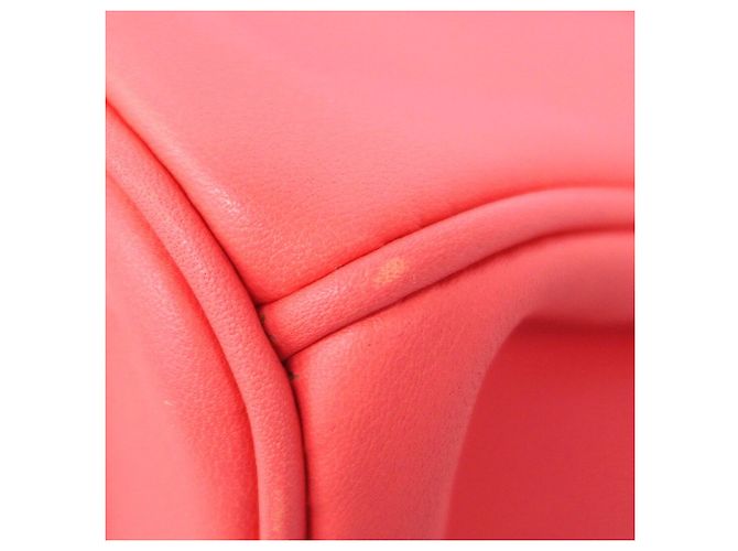 Hermès Sac à main Hermes Birkin 25 Rose - vue 6