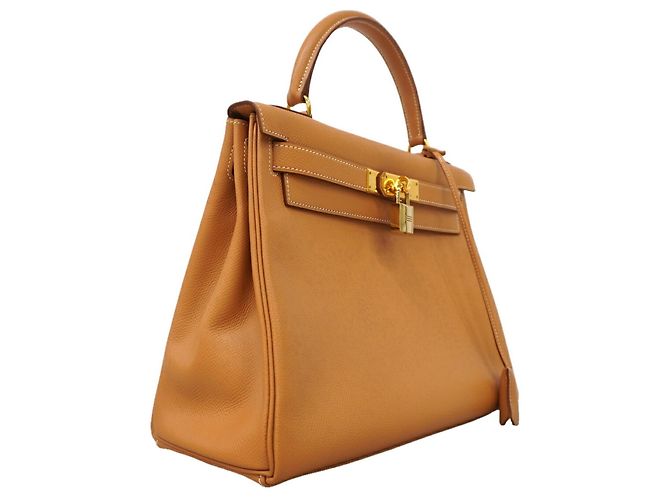 Hermès Hermes Kelly 28 Handtasche in Natural Sable - Ansicht 2