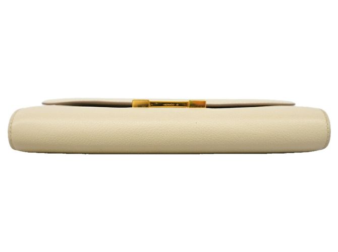 Hermès Hermes Constance To Go Evercolor Geldbörse Beige - Ansicht 3