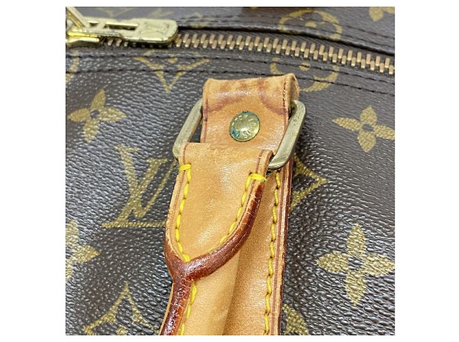 Louis Vuitton Boston Monogram Keepall 50 Tasche Braun - Ansicht 10