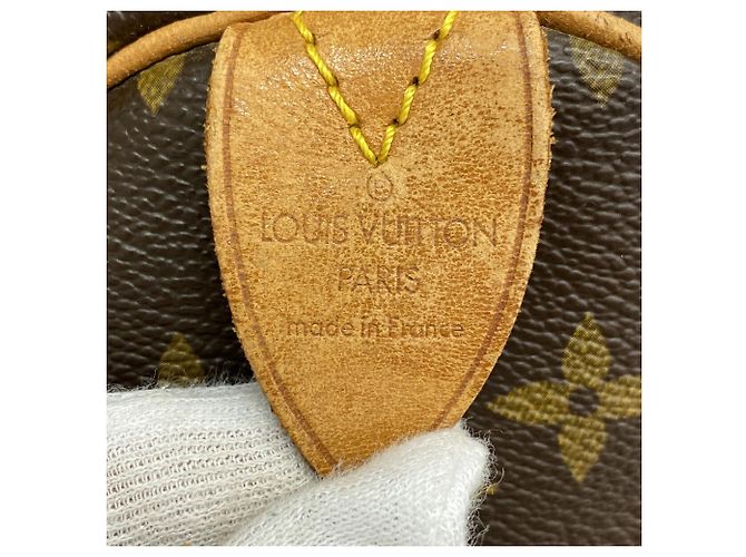 Louis Vuitton Boston Monogram Keepall 50 Tasche Braun - Ansicht 5
