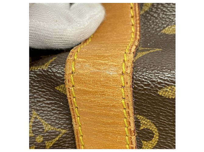 Louis Vuitton Boston Monogram Keepall 50 Tasche Braun - Ansicht 8